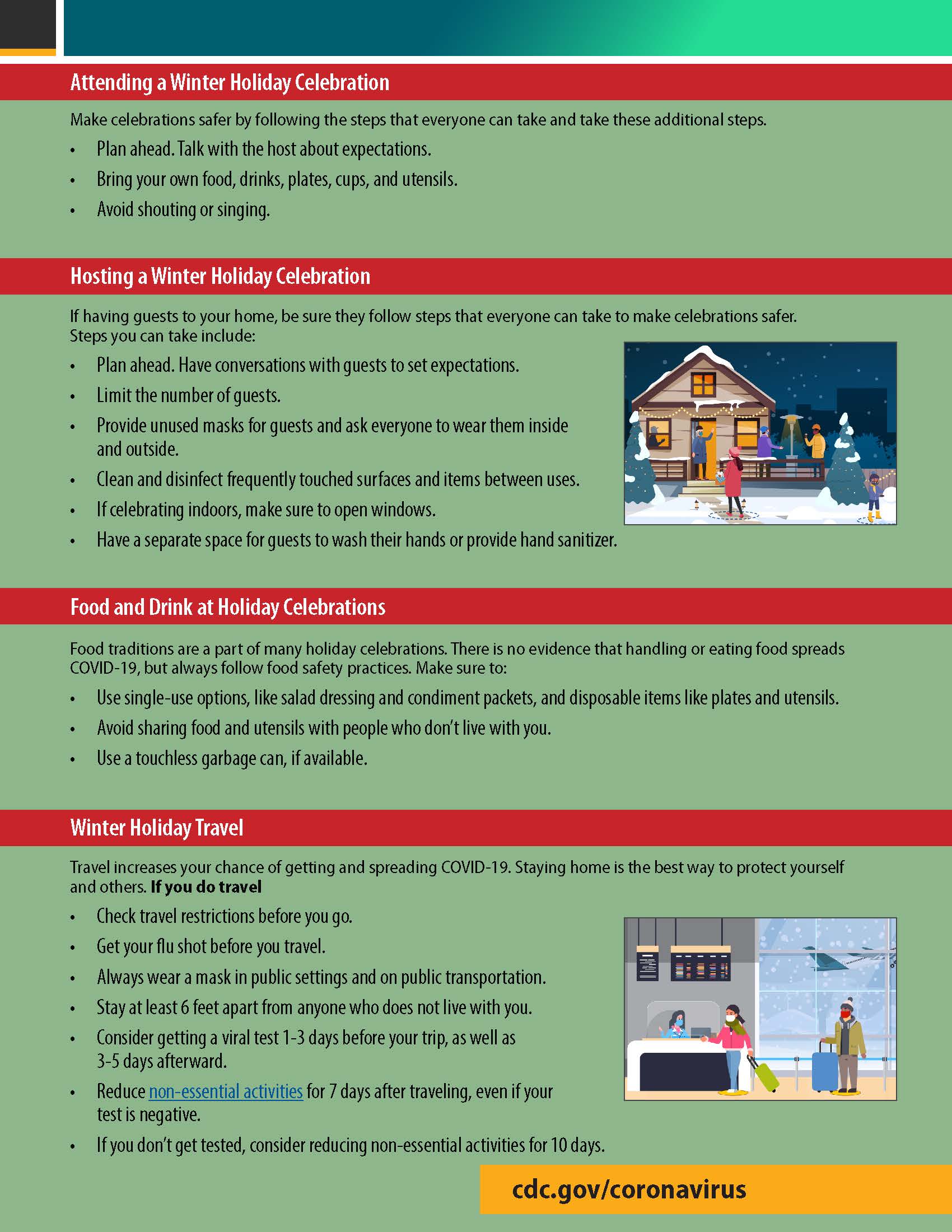 Celebrating Winter Holidays Safely | Off-Campus and Commuter 